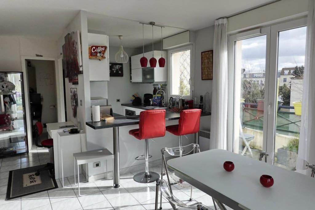 Duplex Art Place, Olympics 2024 Les Clayes-Sous-Bois Bagian luar foto